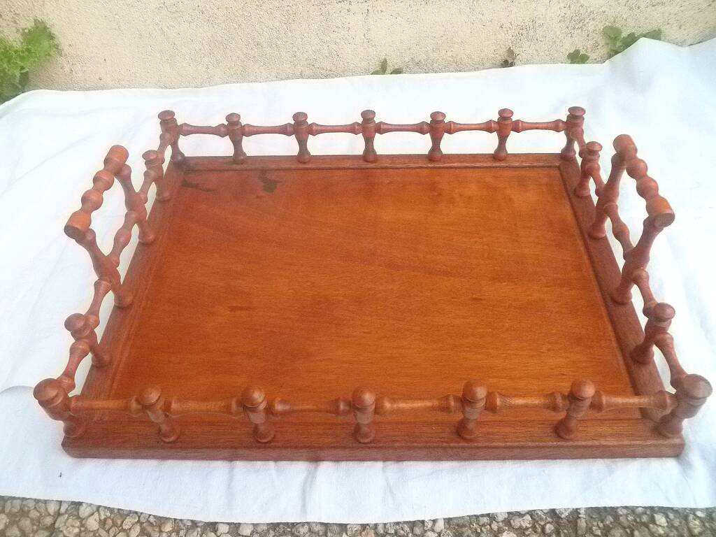 Large vintage serving tray
