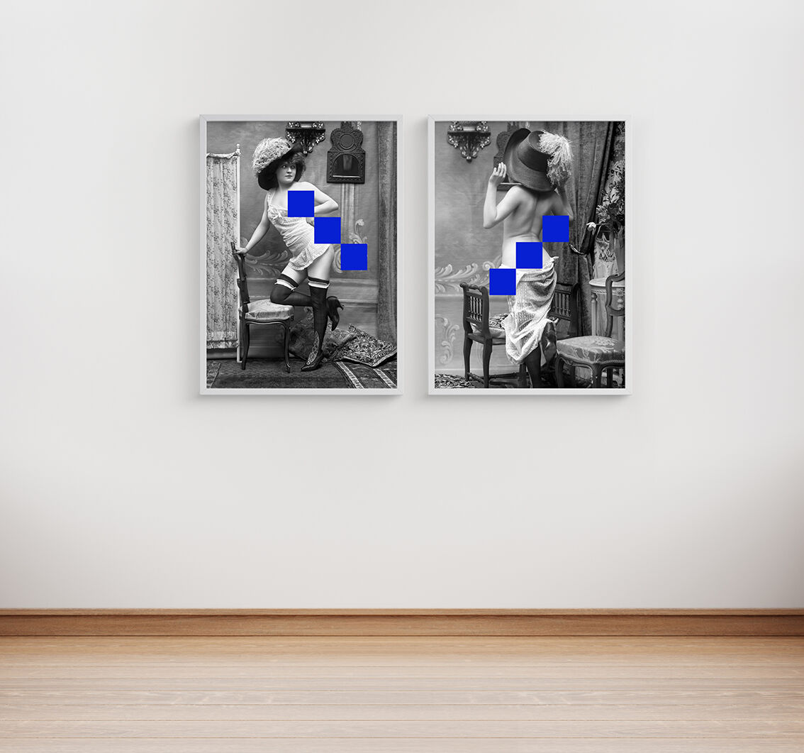 Vintage photography woman cabaret A4 - 1920