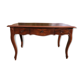 Louis XV-style mahogany desk