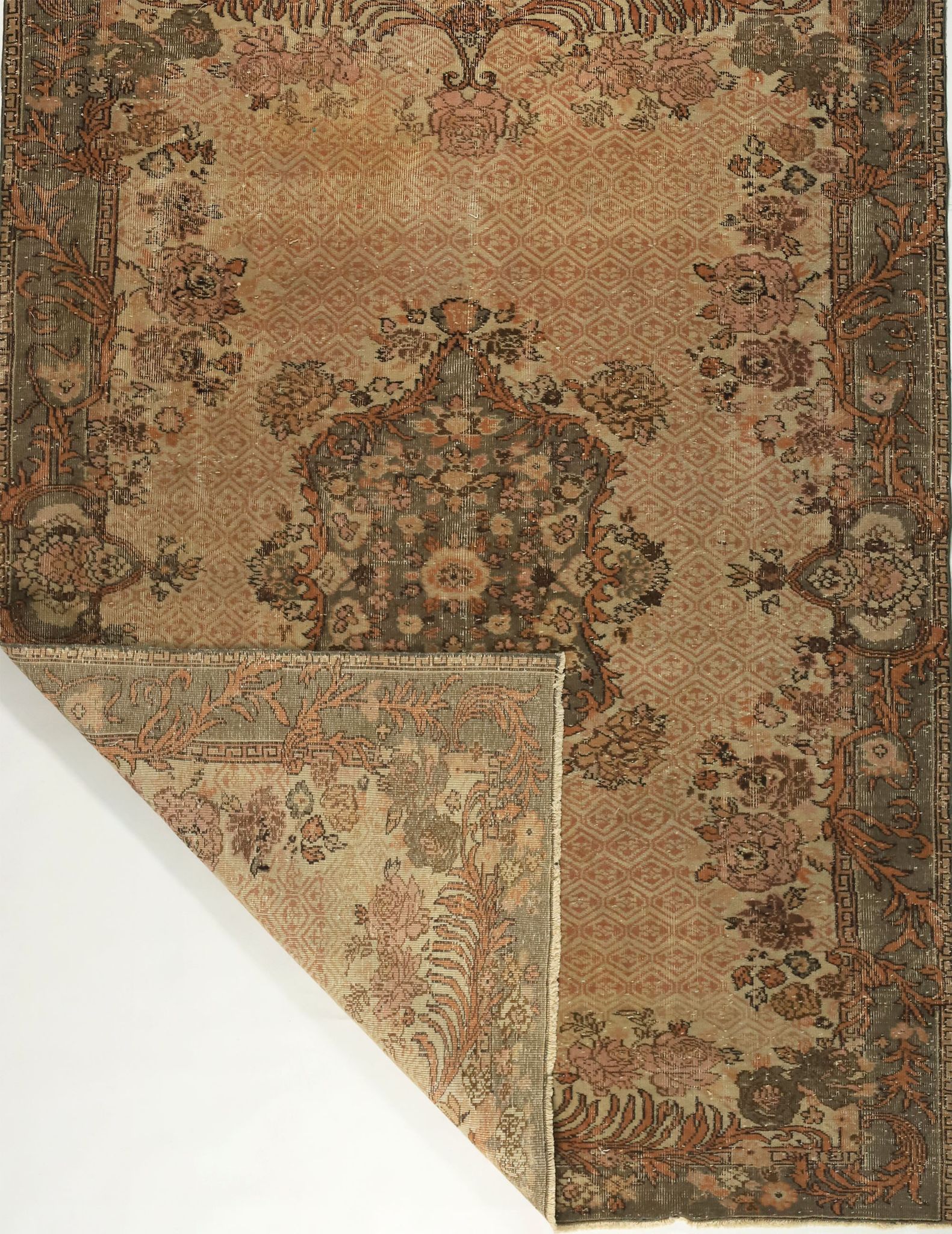 Tapis anatolien fait à la main 256 x 185 cm
