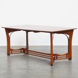 Art Nouveau Jugendstil Design Dining Table by Schuitema