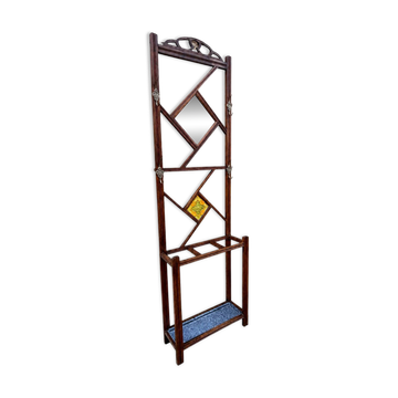 Art Nouveau coat rack 1920 vintage French European Jugendstil
