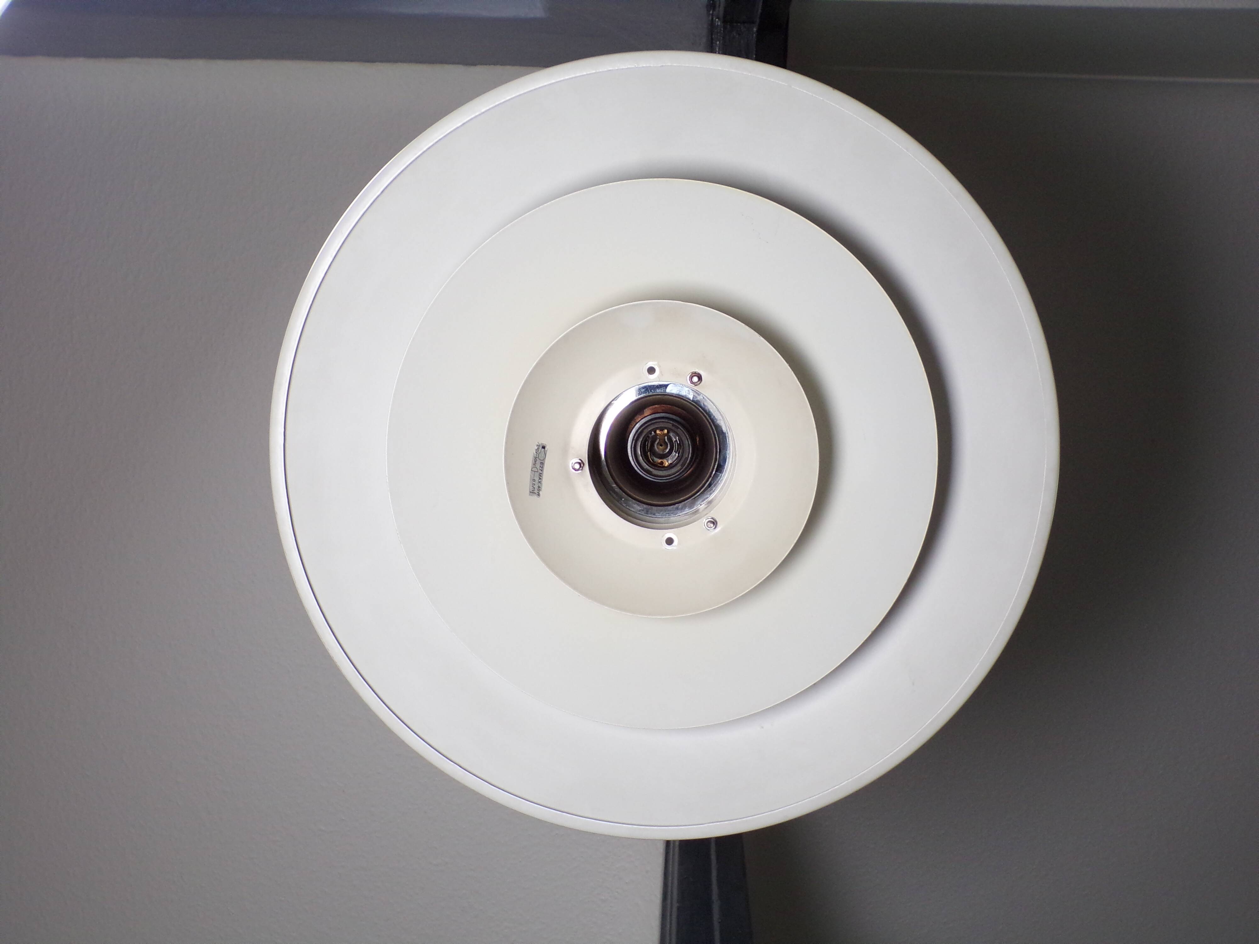 Scandinavian sheet metal pendant light