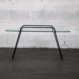 Modernist glass coffee table