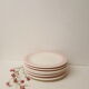 Set of 6 vintage dessert plates, Ceramica CCC, Italy