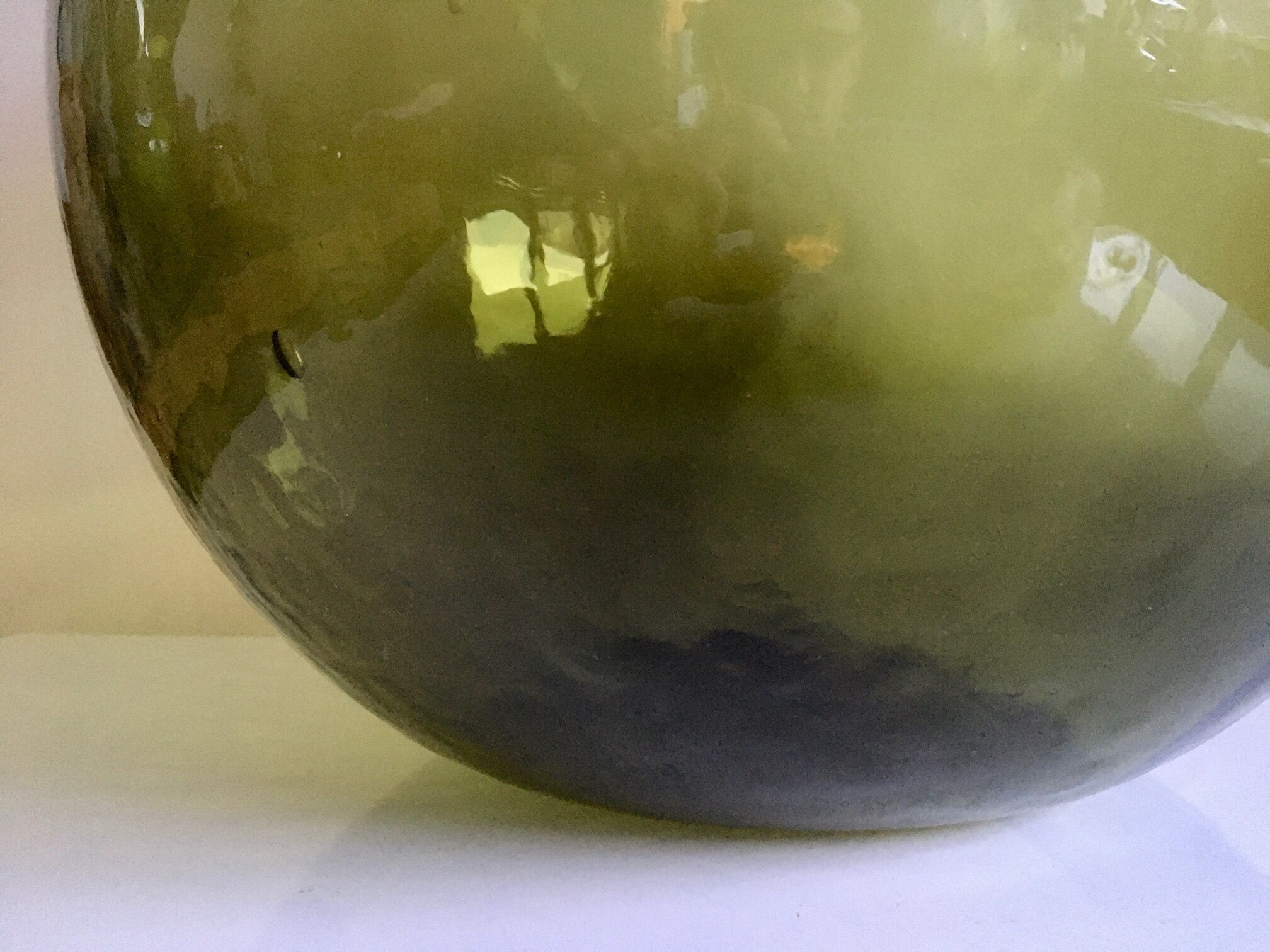 Olive green demijohn 20L