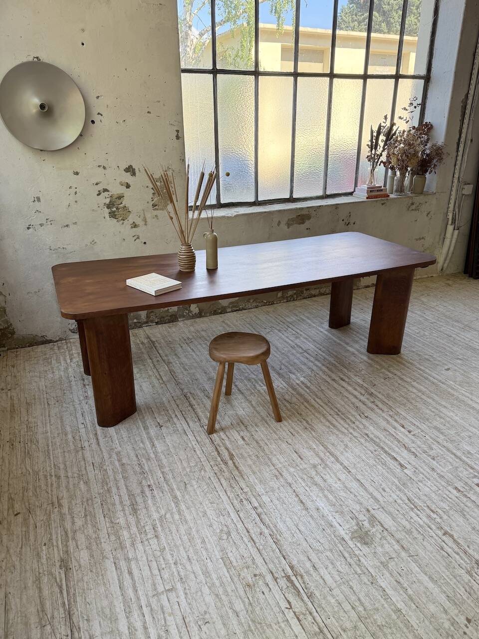 1950s oak reconstruction table