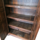 Antique Dutch Oak Panel Cabinet, early 1700s