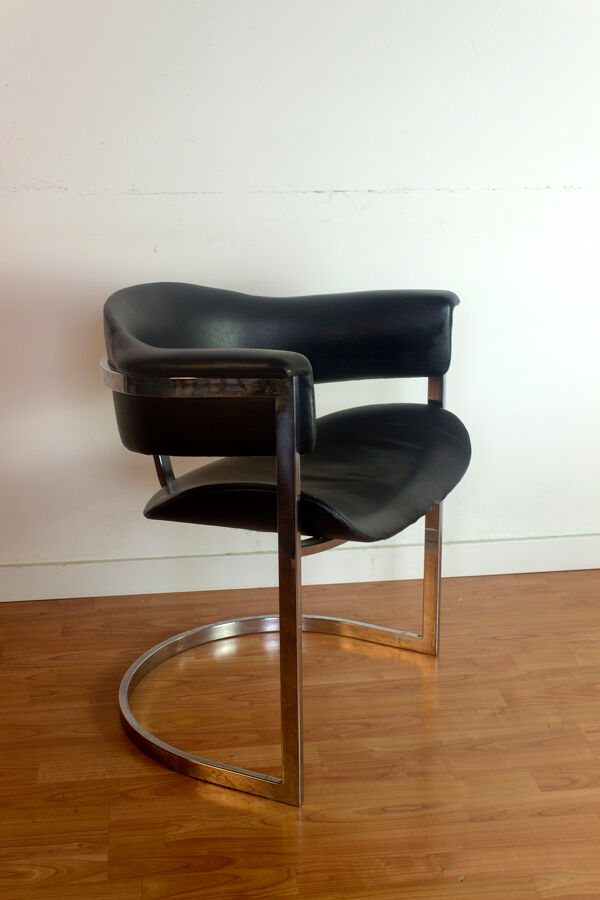 Chaise par Vittorio Introini pour Mario Sabot 1970