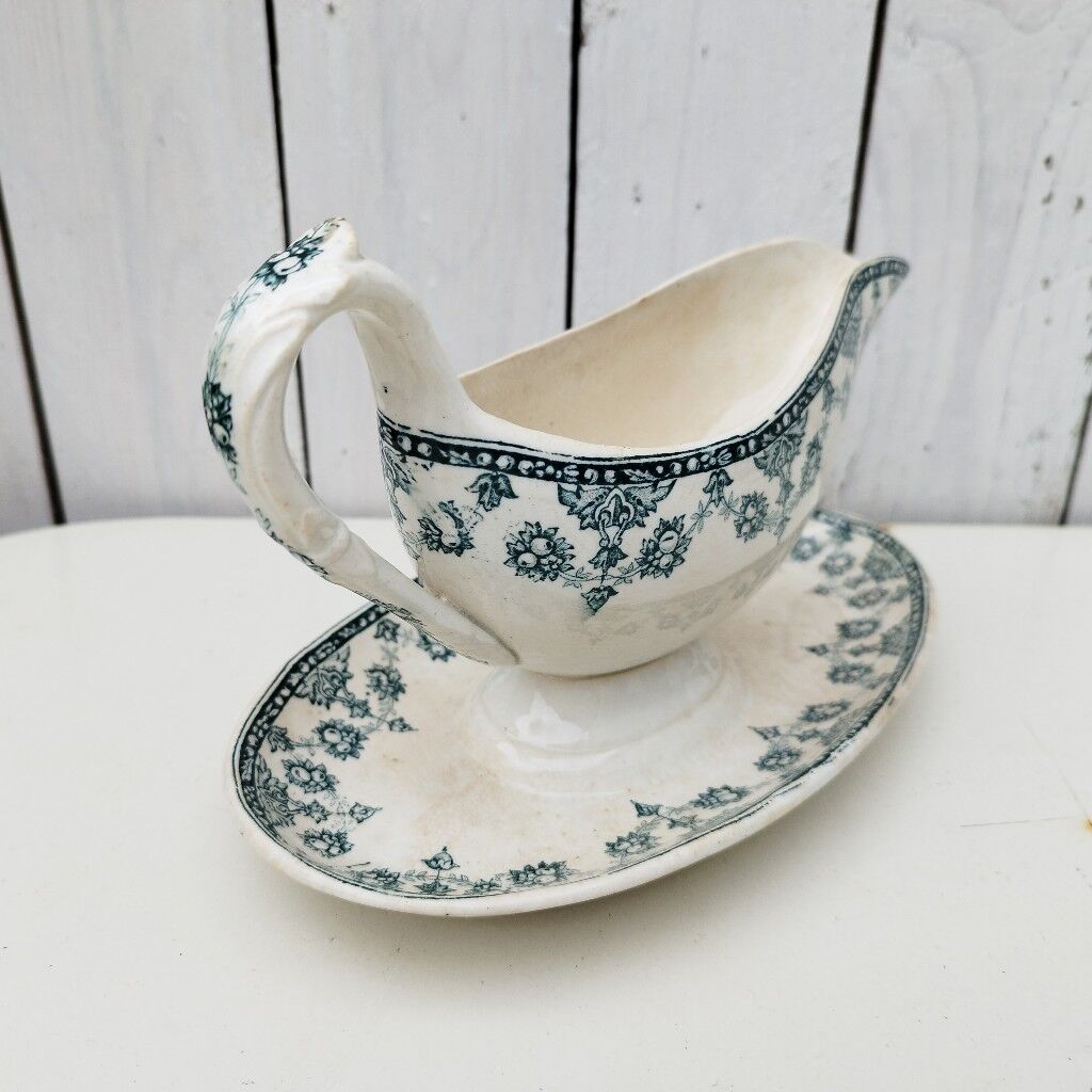 Saucière faience saint amandinoise norman service