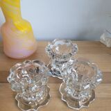 Reims high glass candle holder