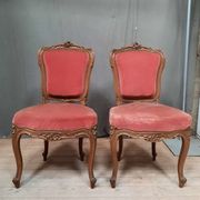 Pair of Louis XV style chairs