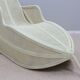 Vintage rattan chaise lounge vivai del sud 1970s