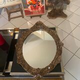 Ceramic mirror 1950s - 90x55cm
