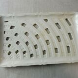 Old openwork ceramic dish, from Longchamp