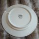 6 checked dinner plates