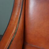 Design leather armchair
