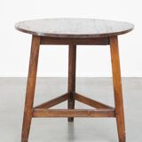 Table d'appoint anglaise en pin, fin du XVIIIe siècle