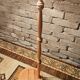 Danish pine floor lamp 1970 vintage