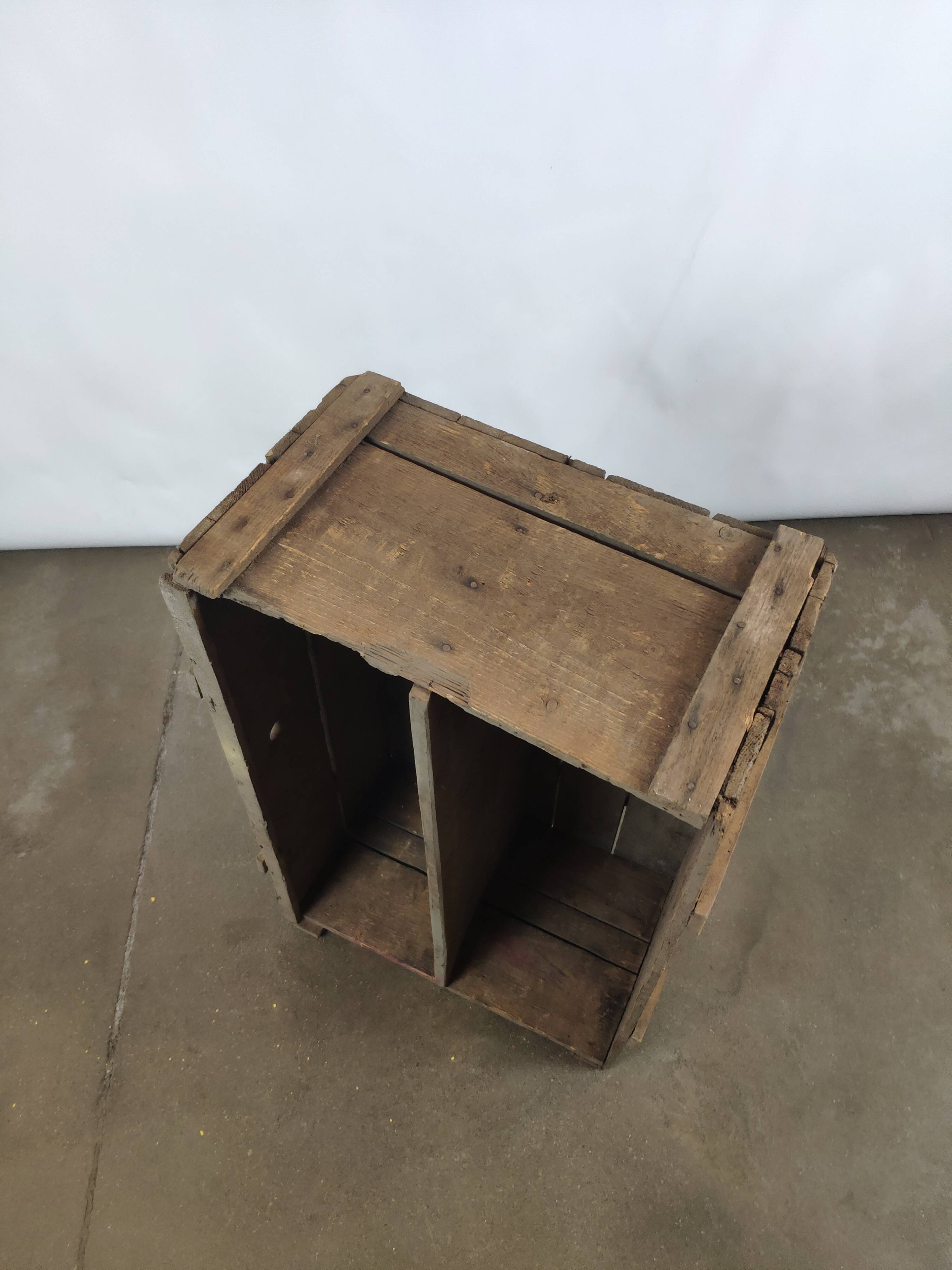 Caisse de transport en bois