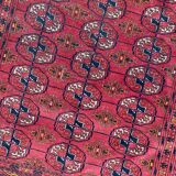 Old Turkmen bukhara handmade handmade wool rug 120x164 cm