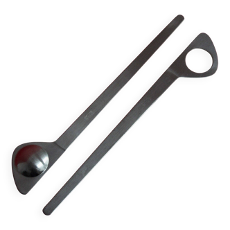 Salad cutlery by Arne Jacobsen