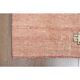 1970s Turkish Oushak Handmade Wool Cotton Orange Runner Rug 102x381