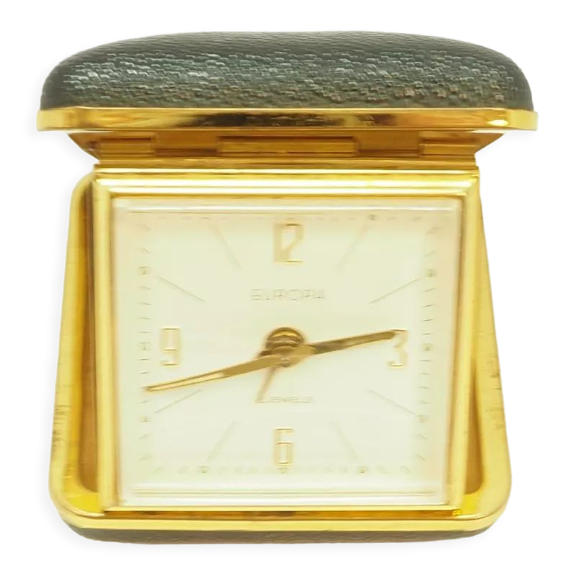 Folding alarm clock square box