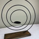 Sculptural spiral candlestick