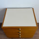 Caisson de bureau vintage à roulettes – 4 tiroirs