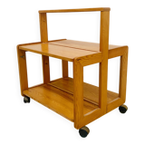 20th century folding coffee table in solid fir