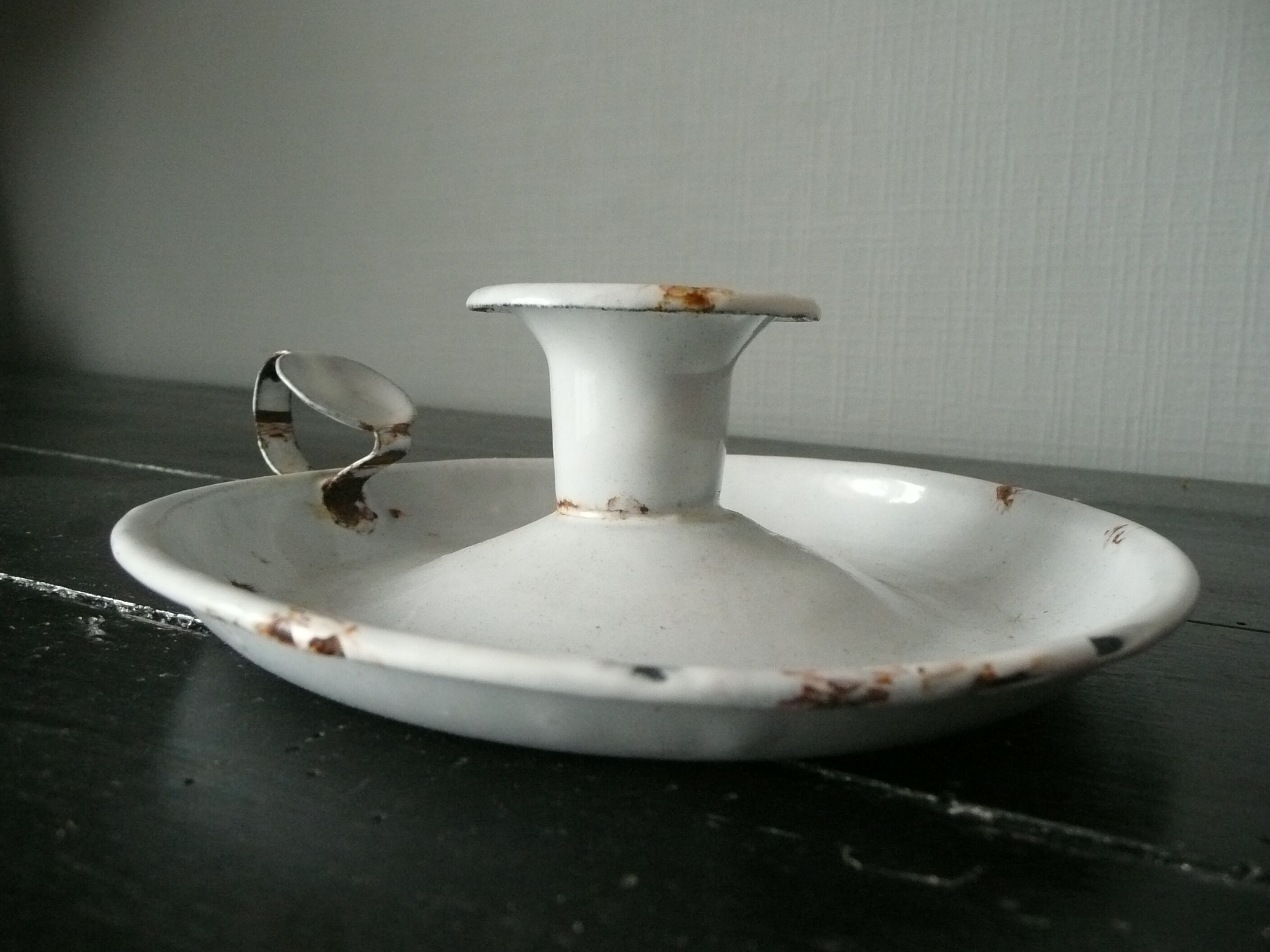 Old cellar rat candle holder