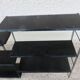 Etagère string, modulable en métal laqué noir années 50/60