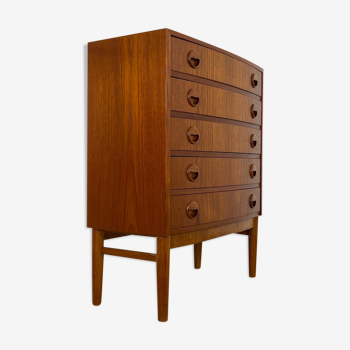 Midcentury teak chest  of drawers, Denmark 1960