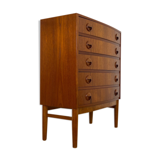 Midcentury teak chest  of drawers, Denmark 1960