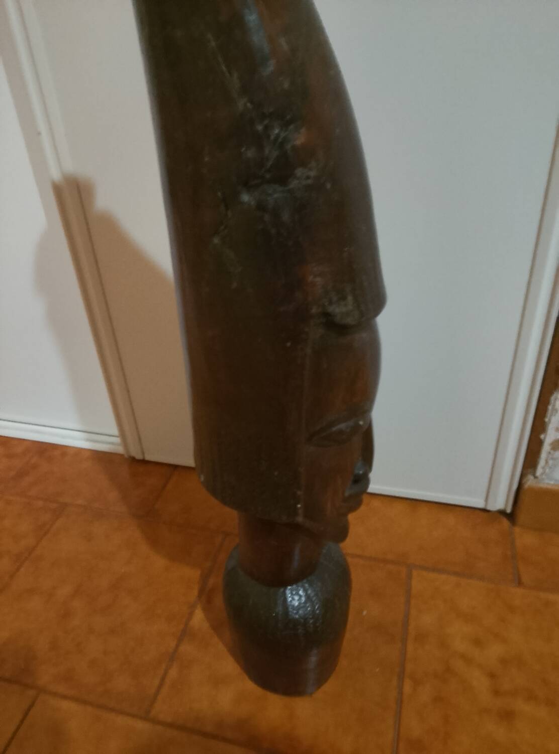 African wooden statue