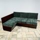 Art Déco corner sofabed by Jindřich Halabala for UP Závody in 1950s