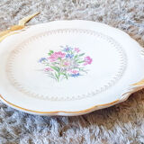 Digoin Sarreguemines "Lilitia" Large flat plate cake dish