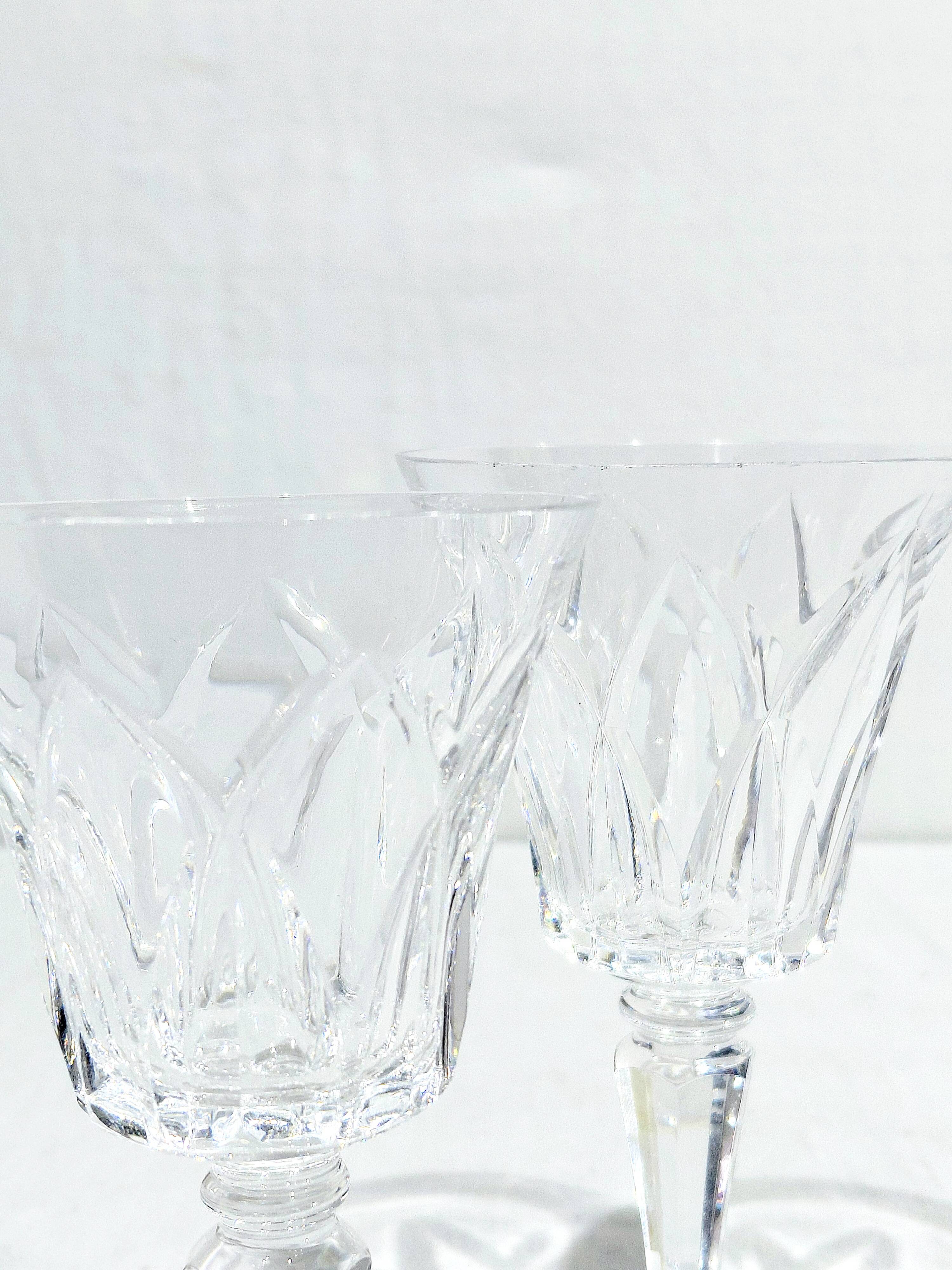 11 LIQUEUR GLASSES ST LOUIS CAMARGUE MODEL