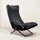First Edition Osvaldo Borsani P40 Adjustable Tecno Lounge Chair, Italy 50s