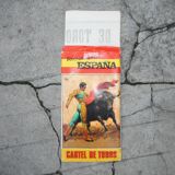 Bullfighting poster