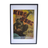 Affiche King Kong années 70 taille 64x34cm