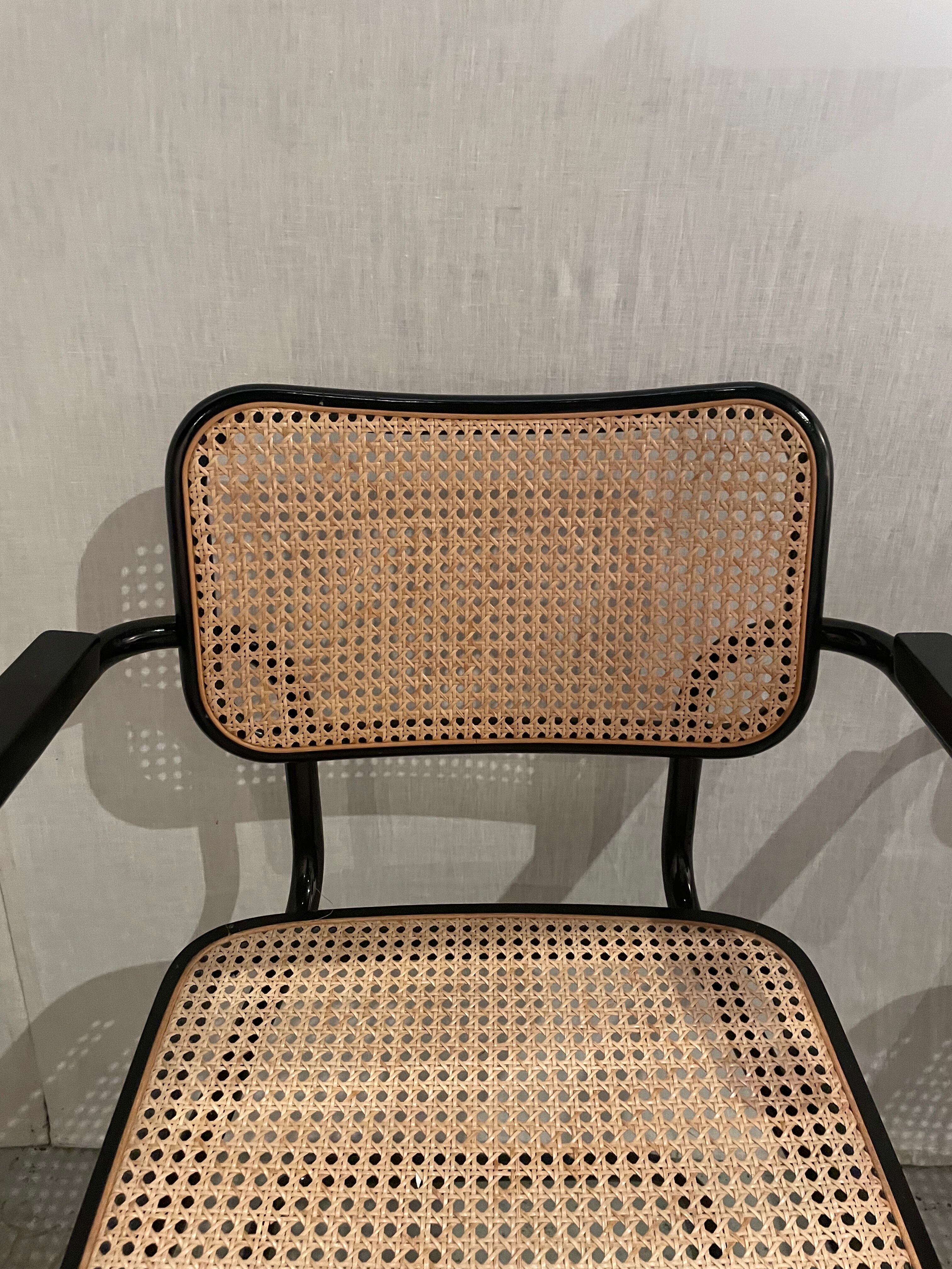 Paire de chaises Cesca B32 par Marcel Breuer années 1970