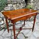 Small louis xiii style mahogany writing table, 19th century