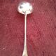 Old ladle silver metal monogram