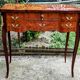 Coiffeuse marqueterie de palissandre style Louis XV