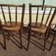 Lot de 6 chaise en bois - bistrot - terrasse - vintage