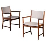 Rosewood armchairs attributed to Kai Lyngfelt Larsen for Søren Willadsen, 1960s, Set of 2