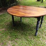 Table with flaps and castors