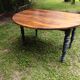 Table with flaps and castors